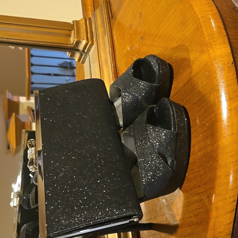 GUESS Heels Evening & INC Clutch